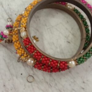 Multicolor Bangles For Women 2Pcs Size 2 To 6