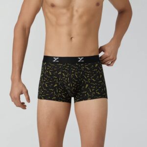 Xyxx Intellifresh Cotton Trunks Confetti Black Size S