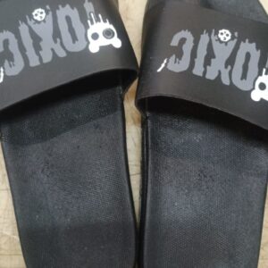 Mens Black Color Slipper Size 42