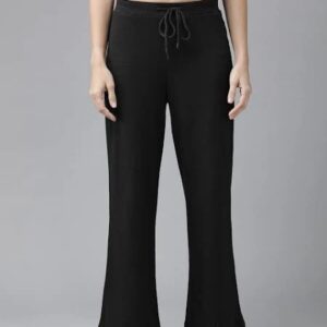 Women Black Color Lower Size Xl