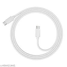 Type C To Type C White Data Cable 1Pc
