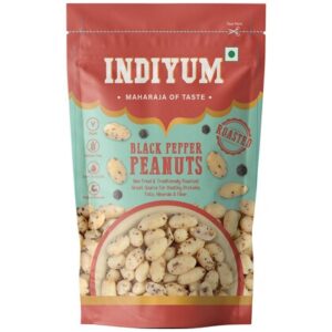 Indiyum Black Paper Peanuts 120Gm