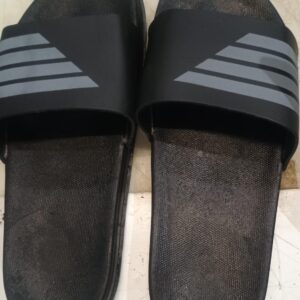 Mens Black Color Slipper Size 43