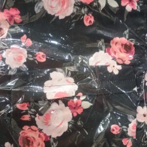 Women Flower Print College School Bag