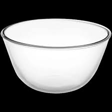 Cello Glass Bowl For Mixing Serving Borosilicate Ornella 1 L