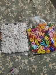 400 Pcs Cowrie Beads Set 200 Multicolor