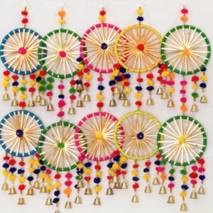 Traditional Indian Decor Pom Pom Hanging