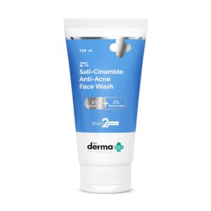 The Derma Co Sali Cinamide Anti Acne Face Wash 80Ml
