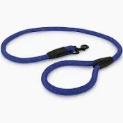 Vama Leathers Dog Lace Blue