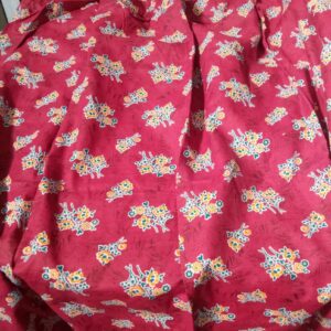 Women Maroon Printed Cotton Maxi Size Xl