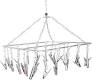 Cloth Hanger Stainless Steel With 25 Clips