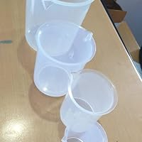 Plastic Beaker Measuring Cup With Combo Pack Set Of 4Pcs