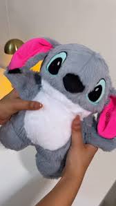 Stitch Cartoon Teddy Bear Gray Colour