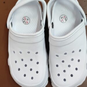 Attractive White Clogs For Both Men Crocs For Indoor And Outdoor Use Size 7