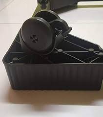 Adjustable Wheeled Plastic Standtrolley Washing Machine Stand Top Load 6.5 Kg 4Pcs