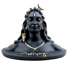 Pro Trend Resin Adiyogi Shiva Statue Small Size 5 Inch