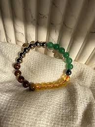 Natural Money Magnet Crystal Healing Bracelet 1Pc