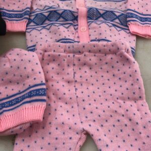 Soft Winter Suits For Kids Light Pink Size Nb