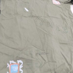 Olive Green Color T Shirt For Men L