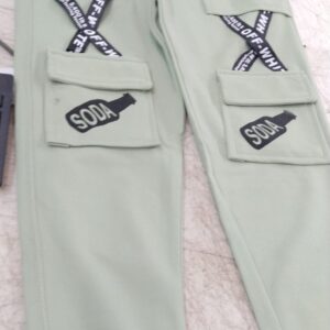 Green Color Kids Lower Size 11 To 12 Yrs