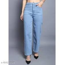 Light Blue Color Jeans For Women Size 30