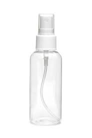 Plastic Transparent Spray Empty Bottle 100Ml