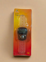 Black Digital Finger Tasbeeh Counter