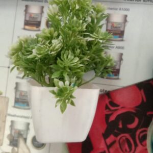 Green Artificial Plant Pot