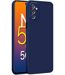 Navy Blue Colour Cover For Samsung Galaxy M52
