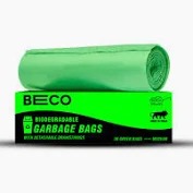 Beco Green Colour Garbage Bag 17X 19 Inch