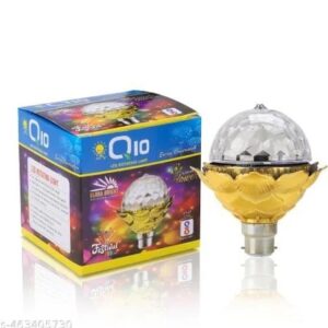 Golden Jumbo Led Disco Bulb With Bright Strobe Effect