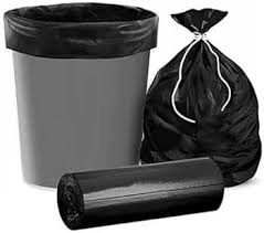 Black Color Garbage Bag For Garden 30 X 37 Cm