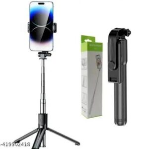 Black Colour Selfie Stick 185X45X38Mm