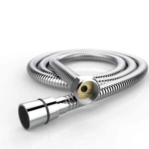 Silver Colour Minimlist Shower Head Tube