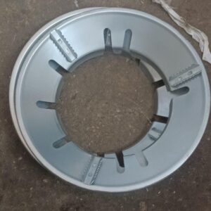 Round Gas Stove Silver Burner Stand Pack Of 2