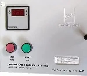 Kirloskar Heavy Duty Metal 1.5 Hp Single Phase Submersible Pump Controller