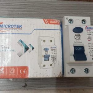 Microtek Residual Current Circuit Breaker Rccb 63A Current And 100Ma