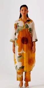 D A Kurties Women Kurti With Pant Color Multi Size 5Xl