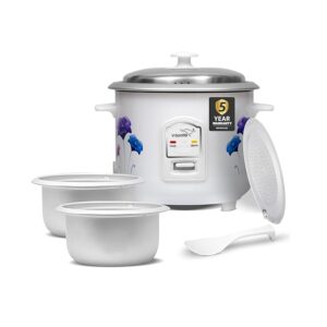 Vguard Vrc 1.0 C 1Litre Electric Rice Cooker Small With 400 W Power