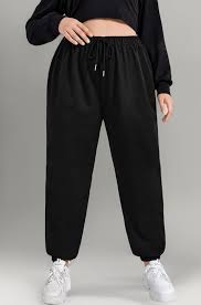 Rock . It Men Black Solid Regular Fit Lower Size L