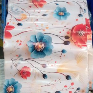 Multicolour Flower Printed Wall Paper 100Cm Pack Of 10