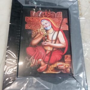 Chitransh Guru Raghavendra Swamy Wall Mounted Frame