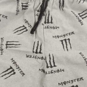 Grey Monster Printed Sweat Short For Men Size Xl