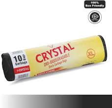 Crystal Black Garbage Bags 30 X 37 10 Bags