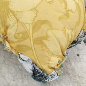 Yellow Color Heart Shape Pillow