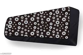 Black Color Printed Ac Cover