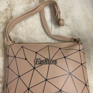 Fashion Latest Stylish Pu Leather Womens Geometric Sling Bag Color Cream