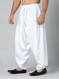 White Trouser Jeggings For Mens Size L