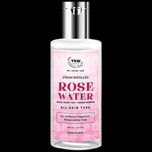 Tnwthe Natural Wash Steamed Distilled Rose Water Mist Facial 100Ml