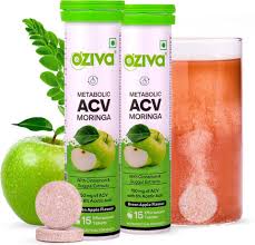Oziva Acv Moringa To Control Cravings Green Apple20 Tables Pack Of 2